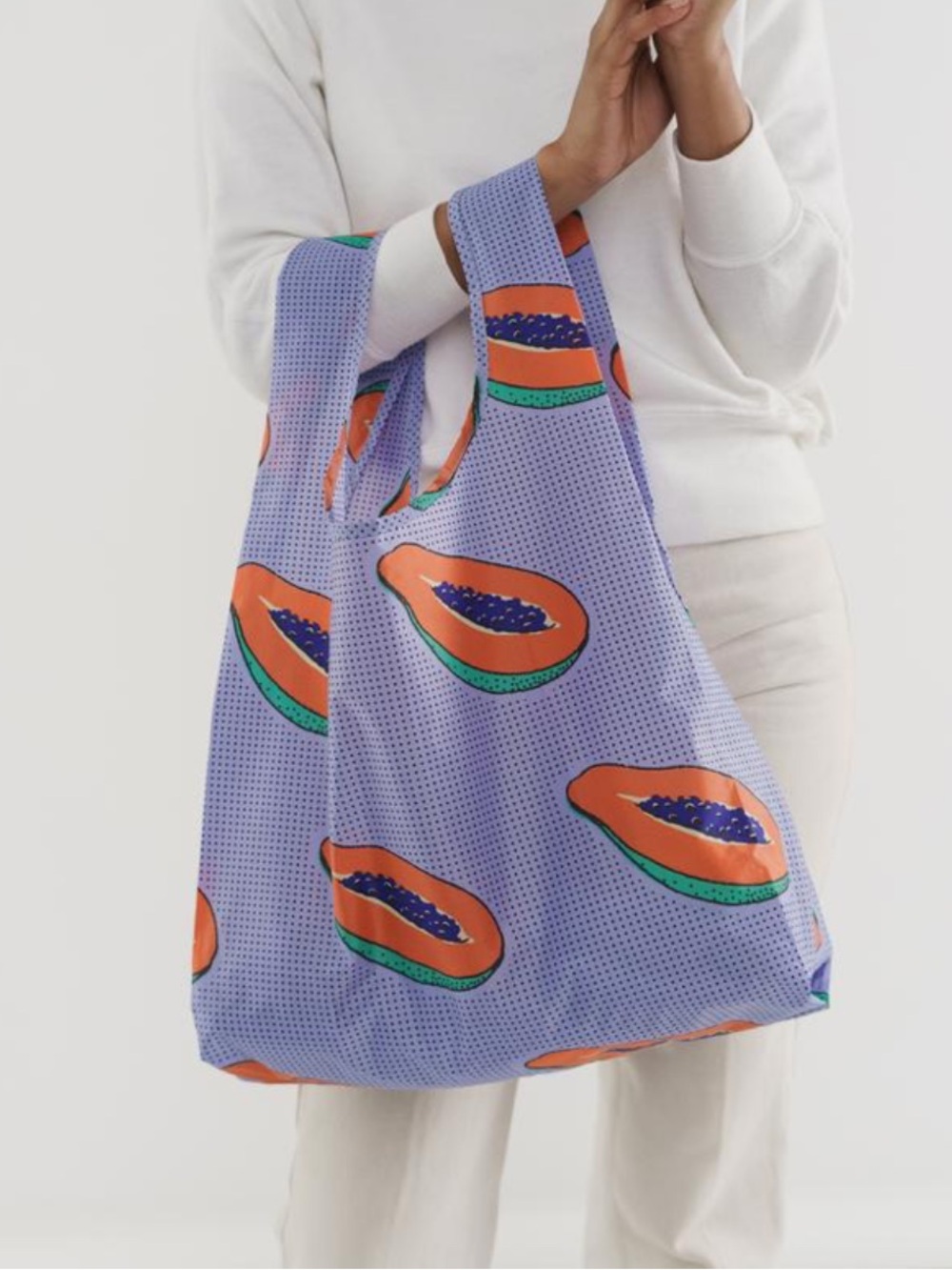 BAGGU Blue Papaya Standard Reusable Bag